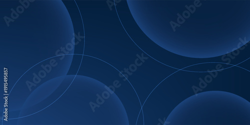 Abstract blue circle background. Vector illustration design for presentation, banner, cover, web, flyer, card, poster, wallpaper, texture, slide and business card