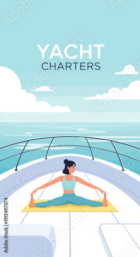 Serene Yacht Yoga Retreat Offers Peaceful Oceanfront Fitness Experience