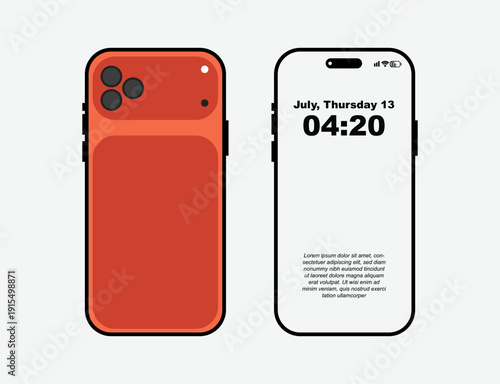 Smartphone Screen UI Minimal Display Pack