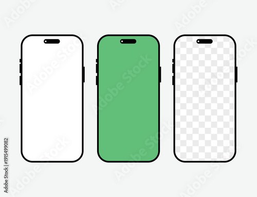 Smartphone Screen UI Minimal Display Pack
