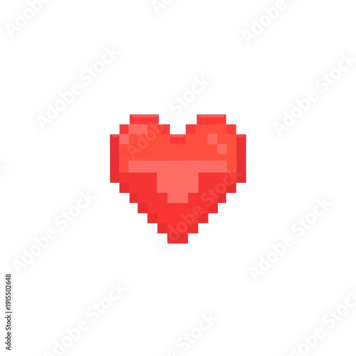 Pixel Heart on Health Bar