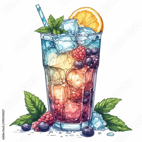 Delicious Cocktail Very Cool Design