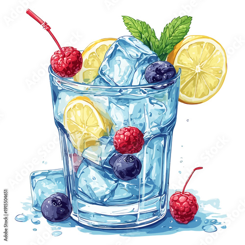 Delicious Cocktail Very Cool Design