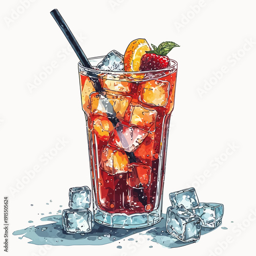 Delicious Cocktail Very Cool Design