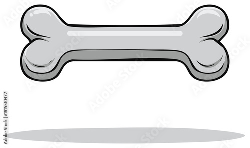 Cartoon Style Dog Bone Graphic Animal Pet Chew Toy Reward Treat Canine Food