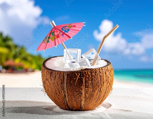 Island Elegance – Signature Coconut Refreshment
