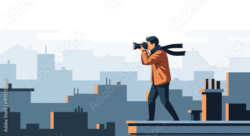 Urban Photographer Captures Cityscape Views From Rooftop Vantage Point