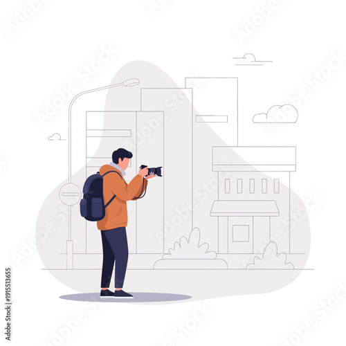 Urban Photographer Captures Cityscape Moments With Professional Camera