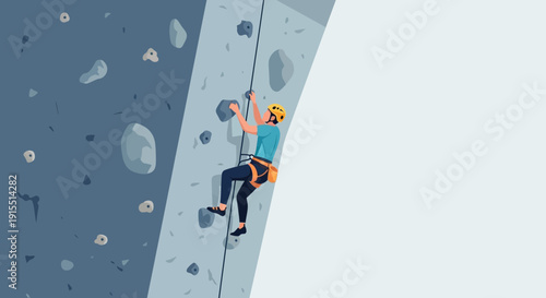Vertical Ascent And Athletic Pursuit On Climbing Wall