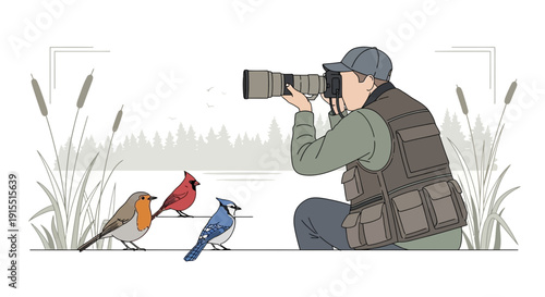 Wildlife Photographer Captures Delicate Avian Subjects Amidst Natural Splendor