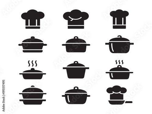 Hardworking workers profession silhouette with occupational line art