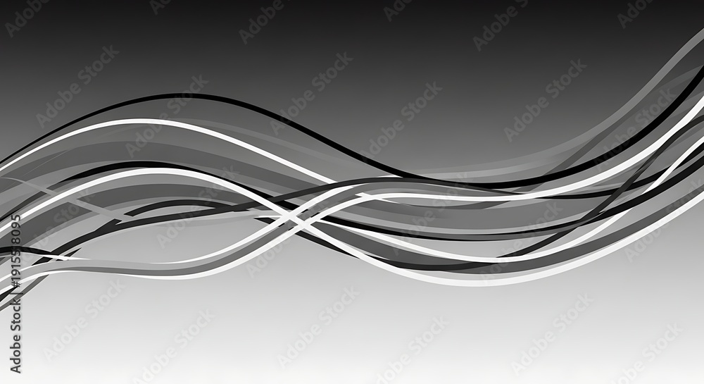 Fototapeta premium Abstract Wave Design