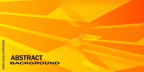 Abstract Yellow Orange Gradient Background. Eps 10 Vector.