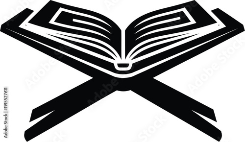 Ramadan vector illustration of quran