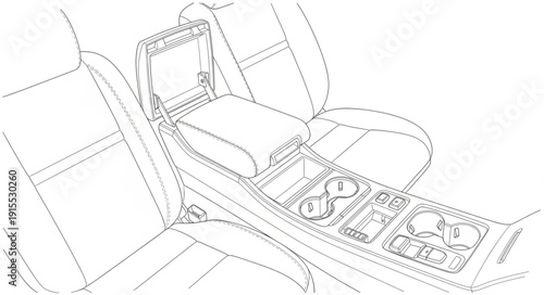 Detailed Architectural Blueprint of Building Design.