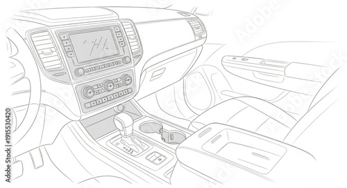 Detailed Architectural Blueprint of Building Design.