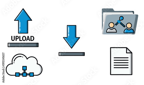 Uploading files to cloud technology interface