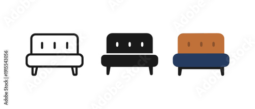 Minimalist sofa designs: monochrome and colorful combinations