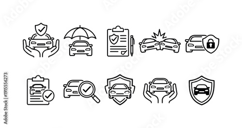 Furniture, home silhouette icon set. Interior, decoration silhouettes for living spaces