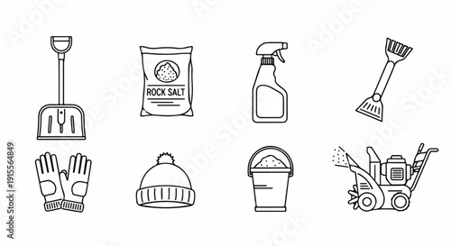 Essential gardening tools and equipment for maintaining a healthy garden Vector