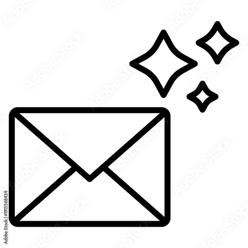  mail ai generator icon