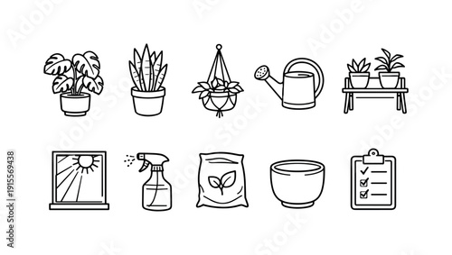 Camping, hiking filled icon set. Outdoor adventure, nature exploration filled collection
