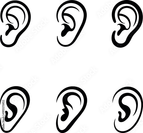 Human ear anatomy illustration ear diagrams ear health