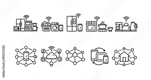 Weather forecast flat icon set. Climate, temperature, meteorology icons flat collection