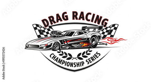 Drag Racing Championship Series Logo.