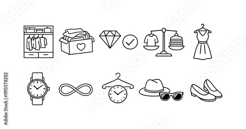 Music and audio flat icon set. Instruments, notes, sound tools flat icon collection