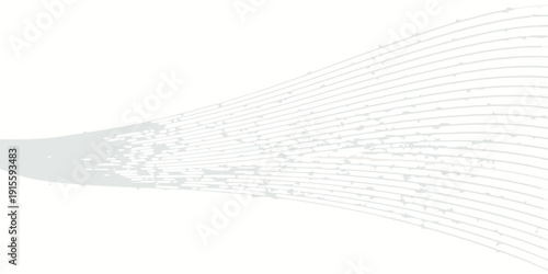 Abstract gray lines radiating outward from a dark focal point