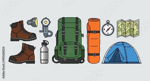 Camping Gear and Equipment for Outdoor Adventure.