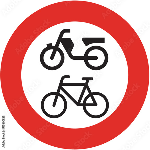 traffic and road sign