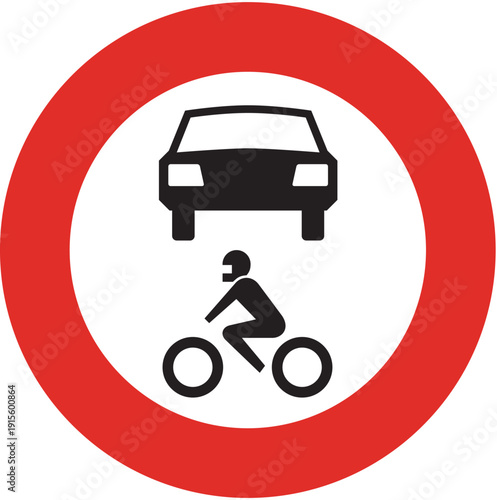 traffic and road sign