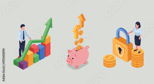 A minimalist illustration evokes determination and progress, perfect for motivational content.