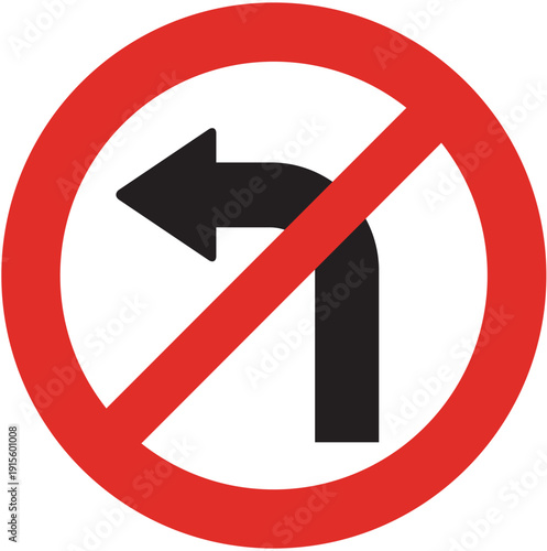 traffic and road sign