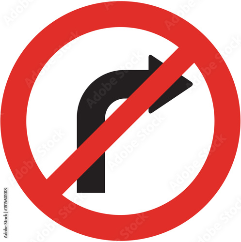 traffic and road sign