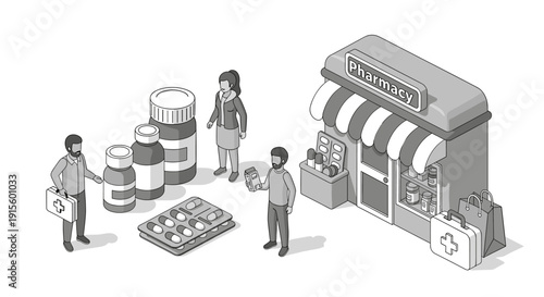 A confident medical professional holding a first aid kit, ready to assist in emergencies. Ideal for healthcare marketing materials.