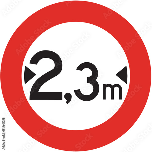 traffic and road sign