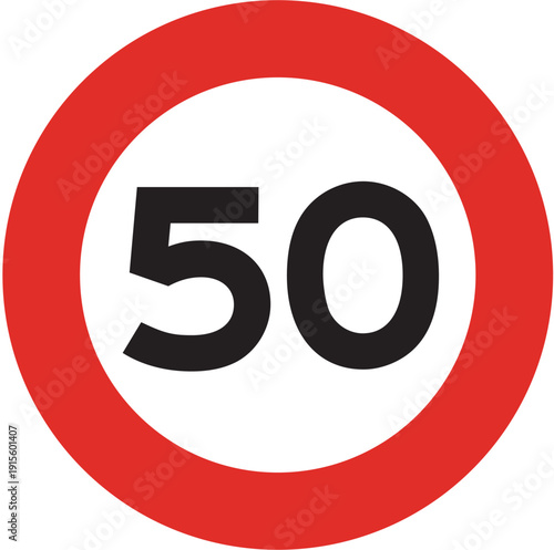 traffic and road sign