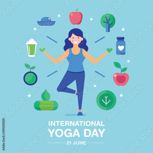 International yoga day embracing holistic wellness through yoga and healthy living