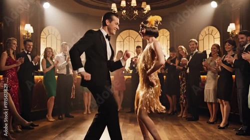 1920's Era Dancing Couple