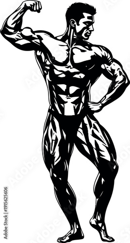 vector illustration of a warrior