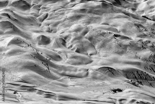 Risoul France ski resort mountain skiers