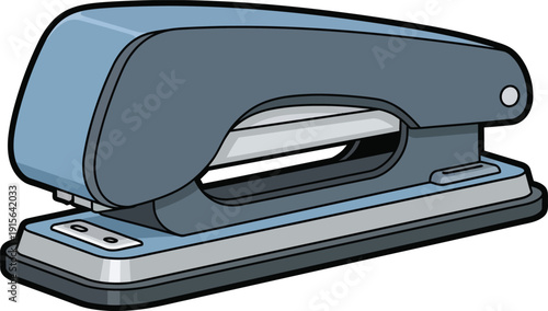 Office stapler vector illustration for business and corporate use isolated on transparent background, Vector