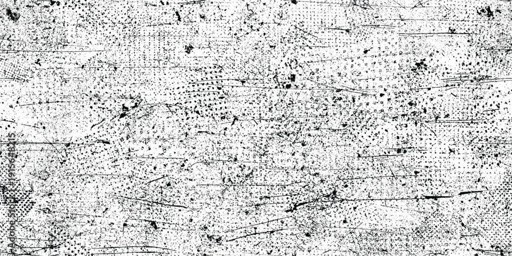 Fototapeta premium Distress grunge texture background .Endless pattern . seamless pattern texture. Grange shapes .Grunge textured . Vector grainy texture .Screen print endless pattern texture. Print 