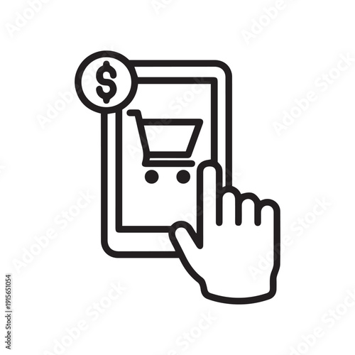 Ecommerce Icon Single Vector Collection
