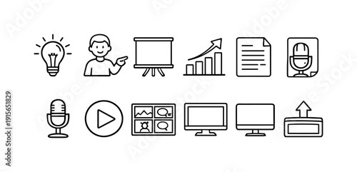 Music instruments flat icon set. Musical instruments, sound, orchestra icons collection