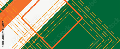 Modern vector abstract background for wallpaper, Orange and light White colors green combination. business brochure cover, list, page, book, card, banner, sheet, album, art template design. eps10