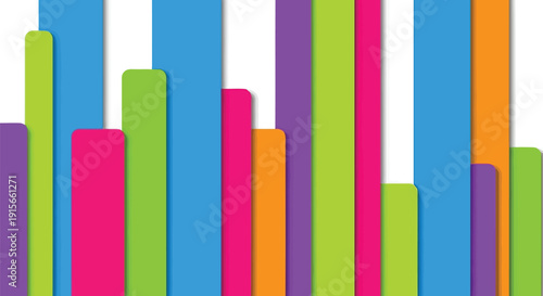 Abstract Colorful Vertical Bars Background Keywords: abstract, background, colorful, bars